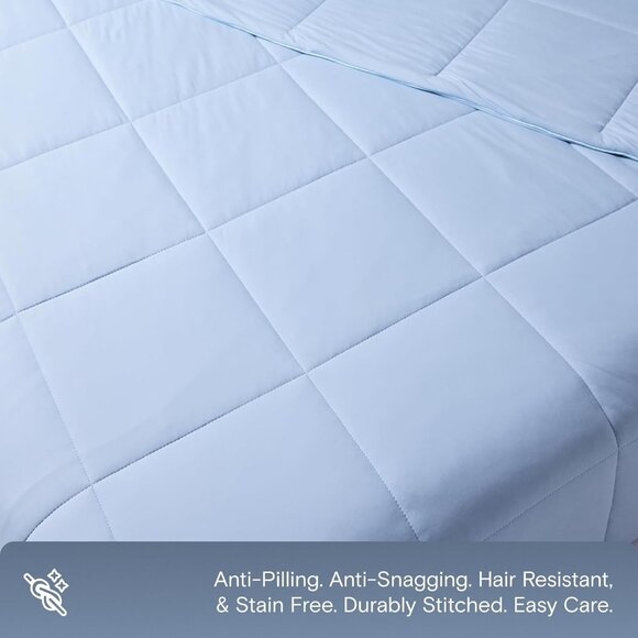 DOZ by SIJO Summer Cooling Comforter Twin/Twin XL Glacier Blanket Hot Sleepers - Picture 5 of 5